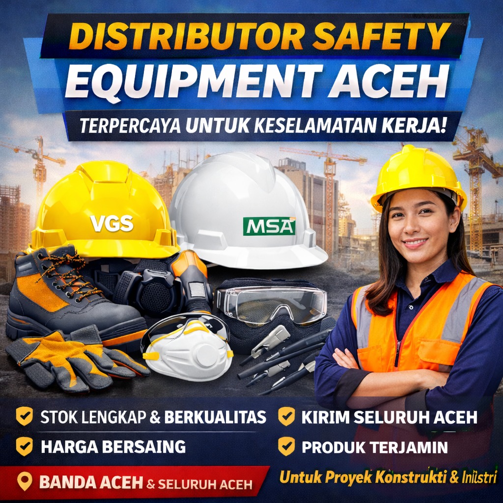 Distributor Safety Equipment Aceh Terpercaya