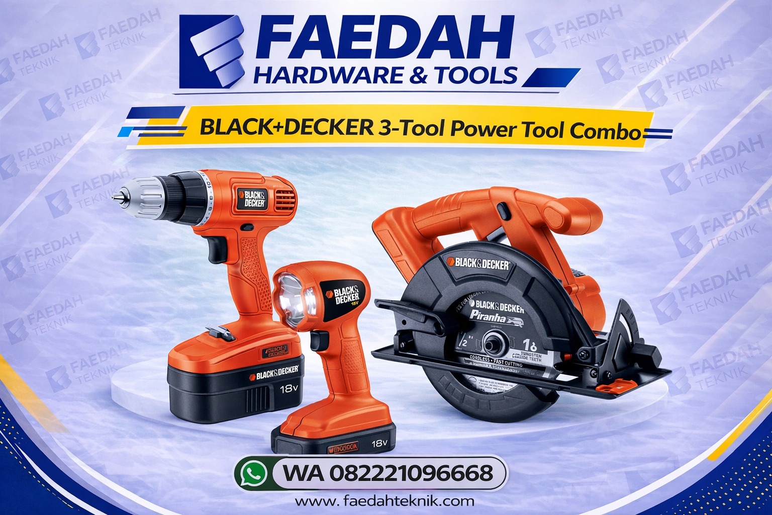 BLACK+DECKER 3-Tool Combo