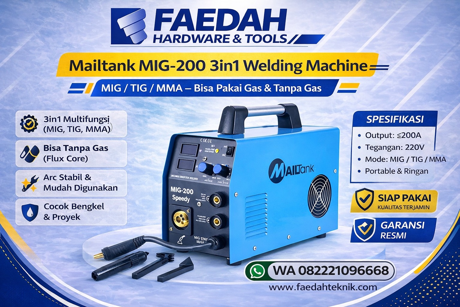 Mailtank MIG-200 3in1 