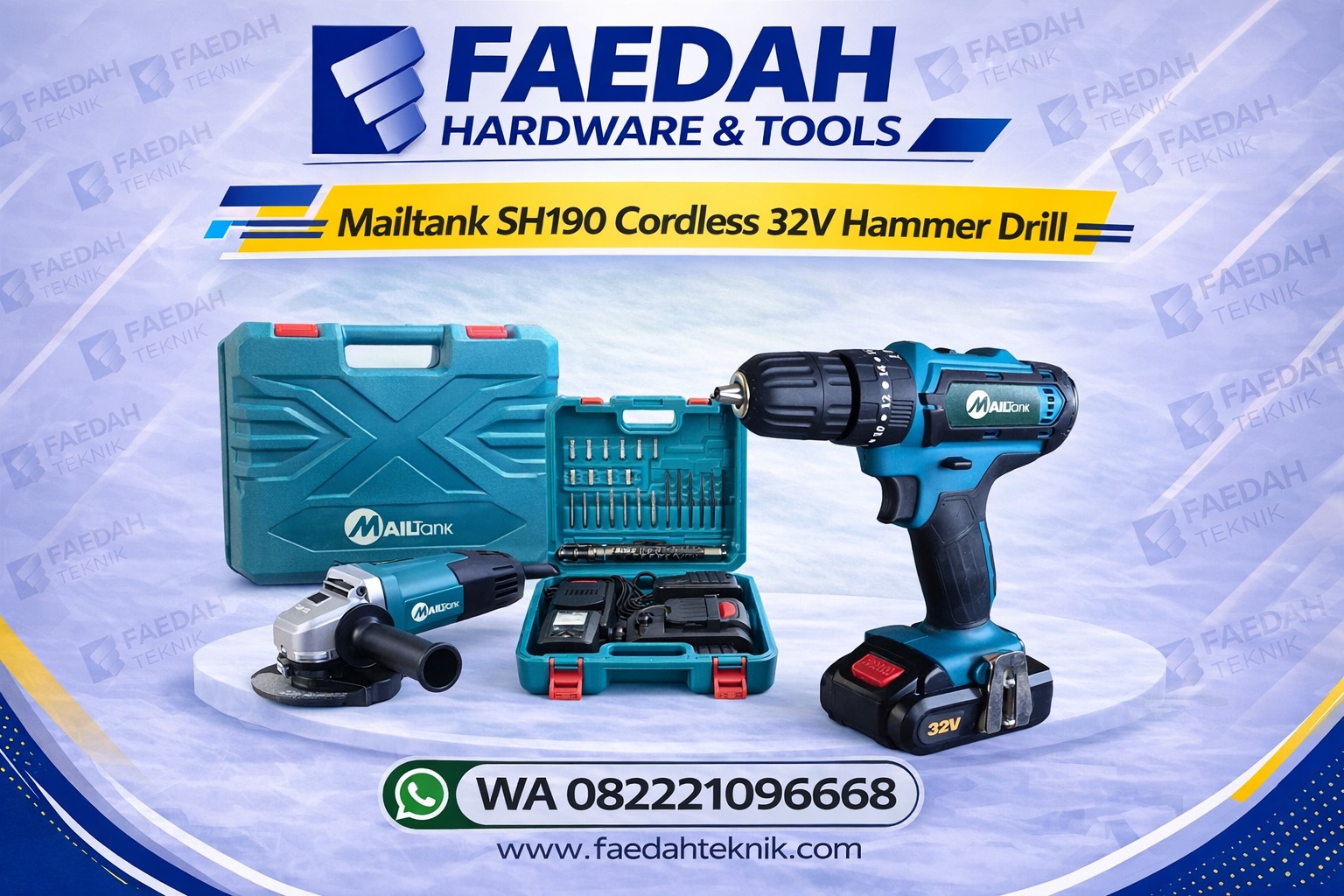 Mailtank SH190 Cordless 32V Hammer Drill